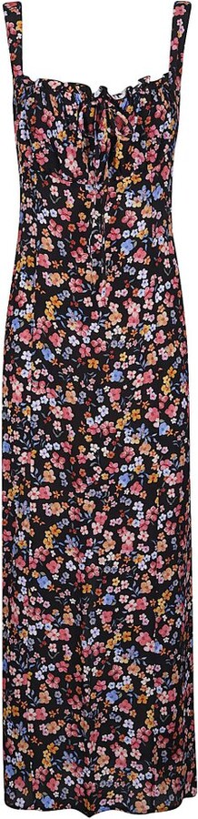 Mar De Margaritas Megan Floral Long Dress