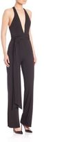Thumbnail for your product : ABS by Allen Schwartz Deep V-Neck Jumpsuit