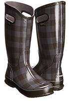 red buffalo plaid rain boots