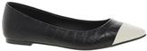Thumbnail for your product : Miss KG Mabel Contrast Ballet Flat Shoes