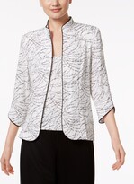 Thumbnail for your product : Alex Evenings Printed Jacket and Top Set, Regular & Petite Sizes