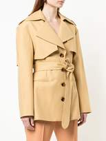 Thumbnail for your product : KHAITE belted trench coat