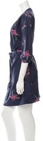 Thumbnail for your product : Band Of Outsiders Printed Silk Dress