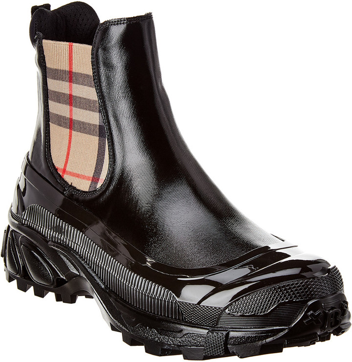 burberry rain boots for men