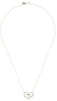 Thumbnail for your product : Jude Frances 18K Diamond Heart Pendant Necklace