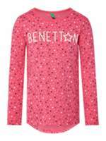 Thumbnail for your product : Benetton Girls Star Print T-Shirt