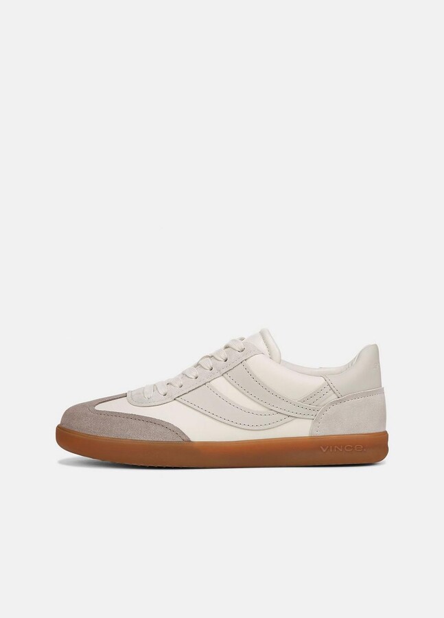Vince Oasis Leather and Suede Sneaker