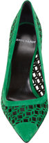 Thumbnail for your product : Pierre Hardy Laser-Cut Cap-Toe Pumps