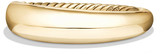 Thumbnail for your product : David Yurman 17mm Pure Form Bracelet in 18K Yellow Gold, Size S