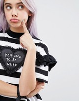 Thumbnail for your product : Lazy Oaf Used To Be Weird T-Shirt Dress