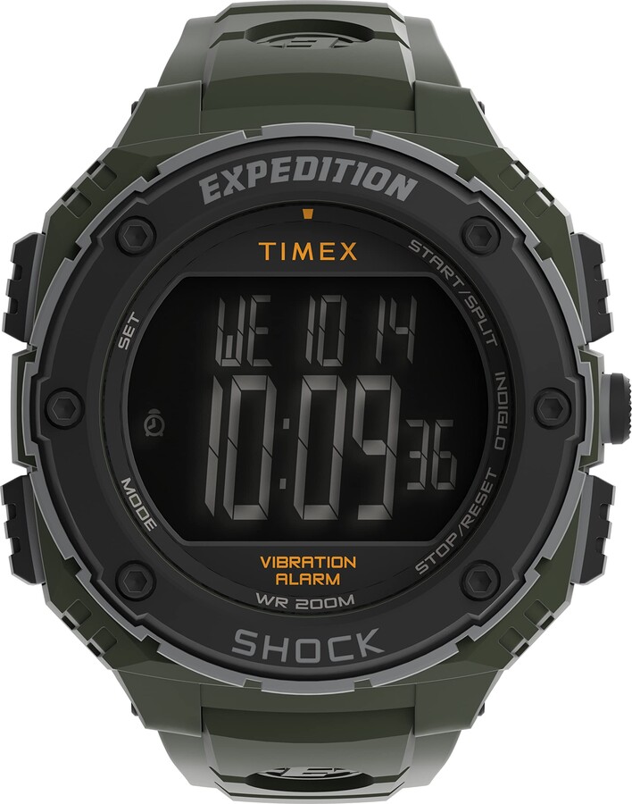 Timex Men's Expedition Shock XL Vibrating Alarm 50mm Watch ShopStyle