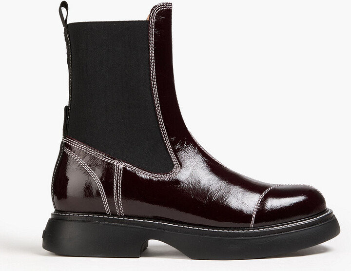 Burgundy Chelsea Boots ShopStyle UK