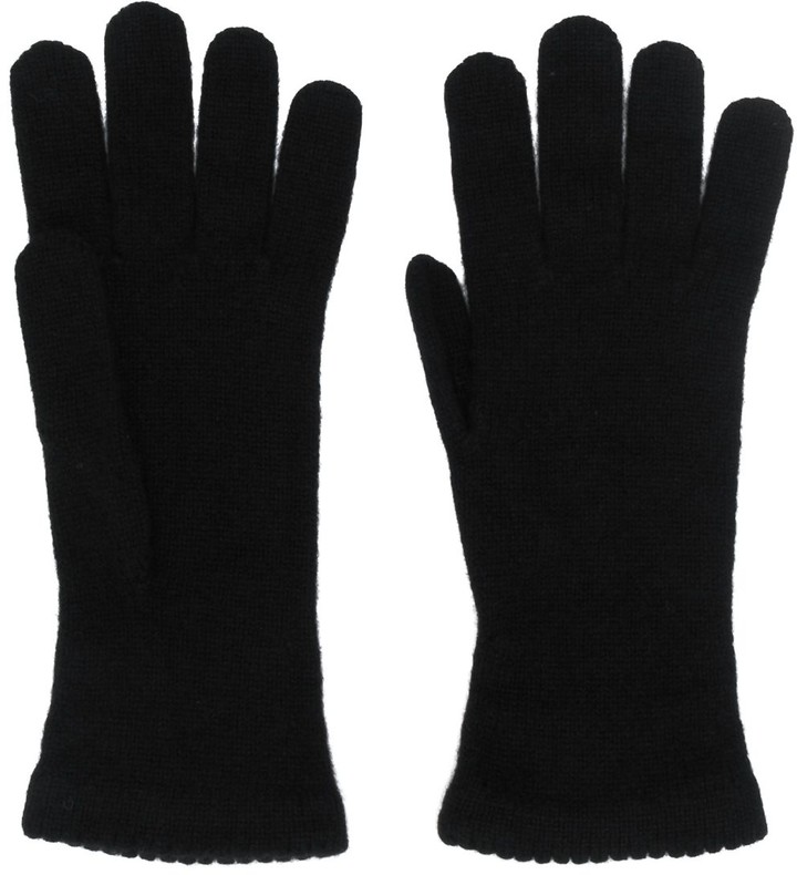 Womens Accessories Gloves Blanca Vita Knitted Cashmere Gloves in Brown 