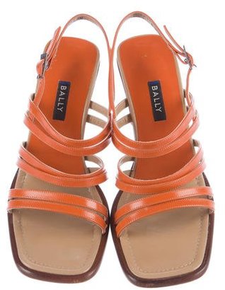 Bally Leather Multistrap Sandals