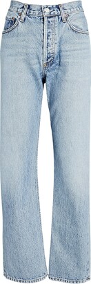 AGOLDE Wyman Low-Slung Straight-Leg Jeans