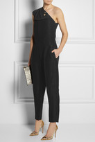 Thumbnail for your product : Stella McCartney Ariel one-shoulder python-jacquard jumpsuit