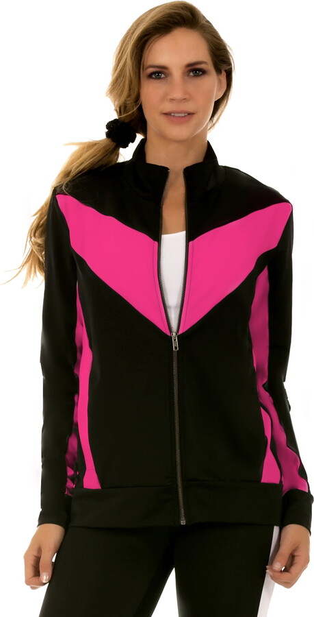 InstantFigure, Inc. InstantFigure Activewear Compression Zip-Up Jacket AWJ029
