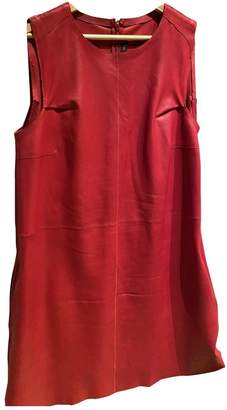 Red Leather Dress - ShopStyle