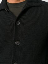 Thumbnail for your product : Dell'oglio Open Collar Cardigan