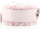 Thumbnail for your product : Chanel 19 Round Clutch with Chain Quilted Shearling