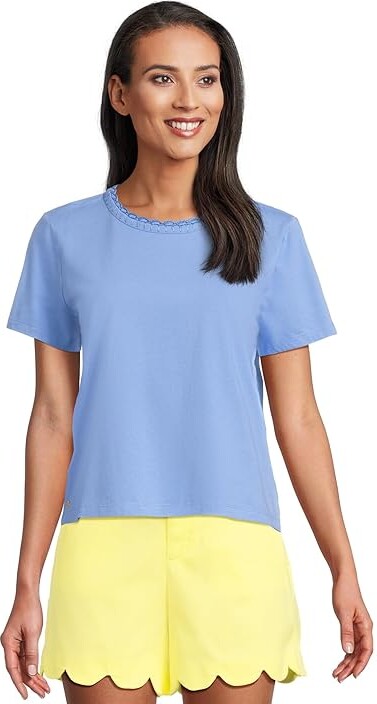 Lilly Pulitzer Clairmont Crochet Trimmed Women's Clothing