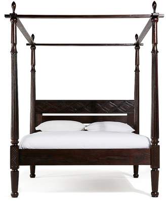 LOMBOK Keraton Carved Four Poster Bed
