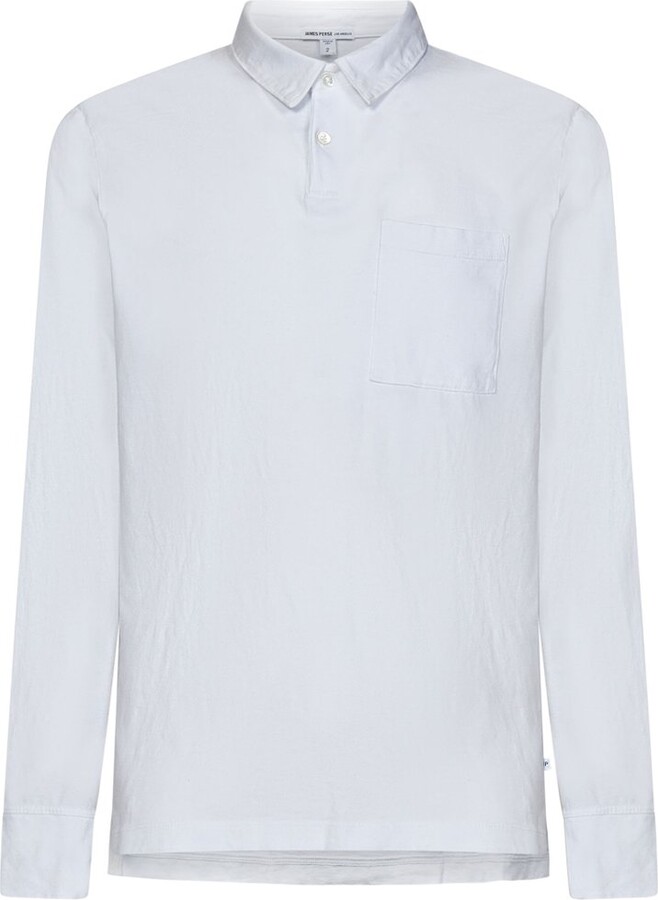 James Perse Jersey Rugby Polo Shirt