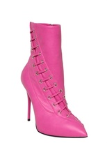 Thumbnail for your product : Giuseppe Zanotti 115mm Twisted Laces Leather Boots