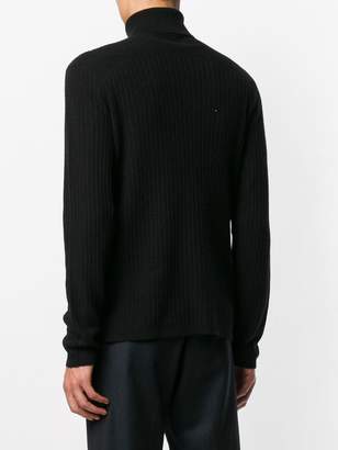 Theory roll neck knitted sweater