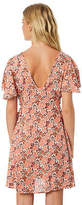 Thumbnail for your product : Band of Gypsies New Women's Elyse Dress Short Sleeve Lace Viscose Pink