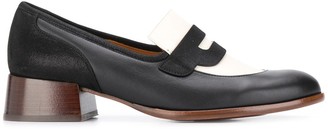 two tone loafers womens