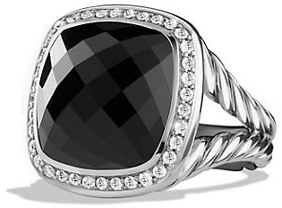 David Yurman Albion Ring with Diamonds in Sterling Silver
