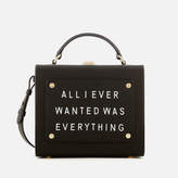 Thumbnail for your product : Meli-Melo Women's Art Bag with Text - Black