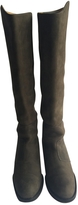 Thumbnail for your product : Acne 19657 ACNE Grey Leather Boots