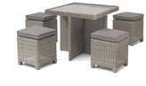 Thumbnail for your product : Kettler Palma Rattan Dining Set with Glass Top Table