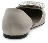 Thumbnail for your product : Roger Vivier Ballerine Chips Satin d'Orsay Flats