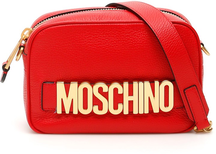 moschino red purse