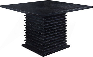 Latitude Run Giannis Contemporary Pedestal Counter-Height Dining Table