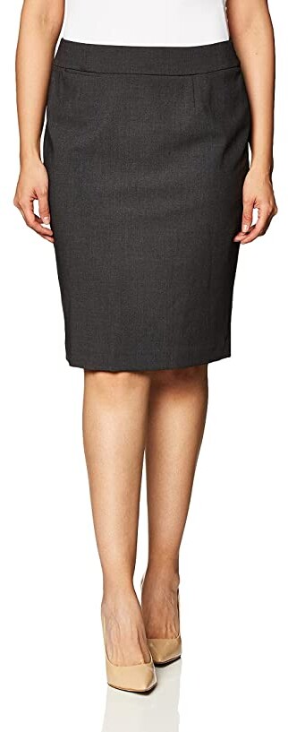 gray calvin klein skirt