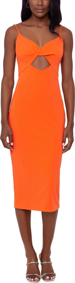 Xscape Evenings Womens Cutout Long Cocktail and Party Dress - ShopStyle