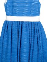 Thumbnail for your product : Helena Girls' Open Knit A-Line Dress