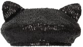 Thumbnail for your product : Maison Michel Billy Ears Sequined Hat