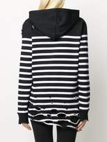 Thumbnail for your product : Puma x Balmain striped hoodie