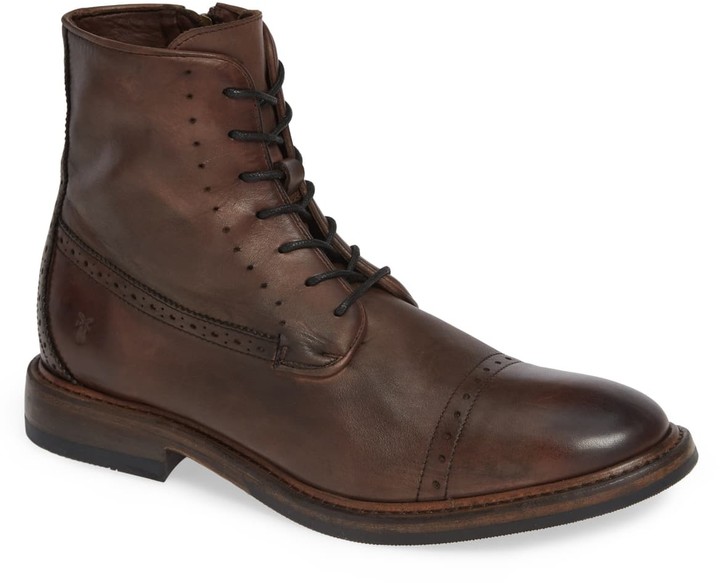 frye murray cap toe boot