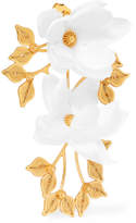 Thumbnail for your product : Mallarino Greta Gold Vermeil And Silk Earrings - one size