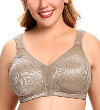 JOATEAY Strapless Bra for Women Push Up Full Figure Multiway Underwire Plus  Size Bra Non-Slip Support - ShopStyle