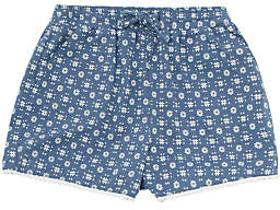 John Lewis 7733 Girls' Jersey Shorts, Blue
