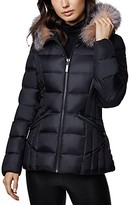 Thumbnail for your product : Dawn Levy Nikki Saga Fur Trim Short Down Coat