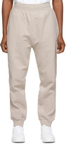 Thumbnail for your product : A-Cold-Wall* Beige Mies Contour Lounge Pants