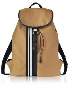 Neil Barrett Men's Beige Leather Backpack